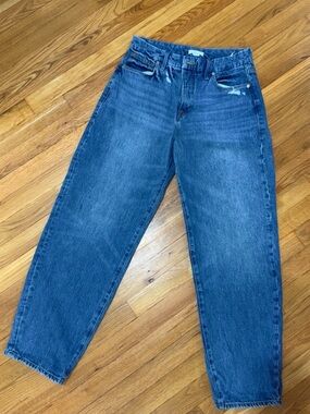 Good American 90s Straight Jeans Blue 873 Size 4